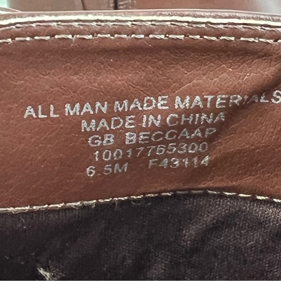 Giani Bernini Women's Becca Memory Foam Buckled Booties 6.5M Mocha Brown $100 - Picture 6 of 9